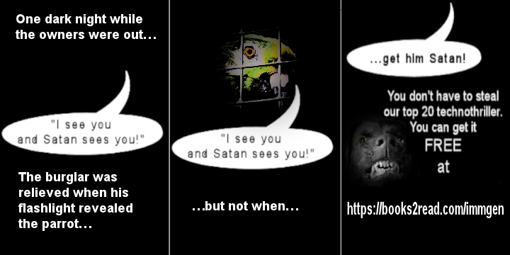 I see you and Satan sees you